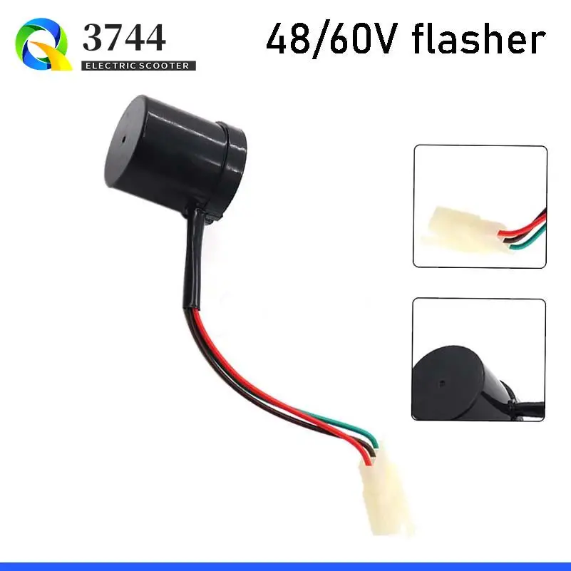 3-wire pin 48V 60V LED with flash relay suitable for electric scooter accessories