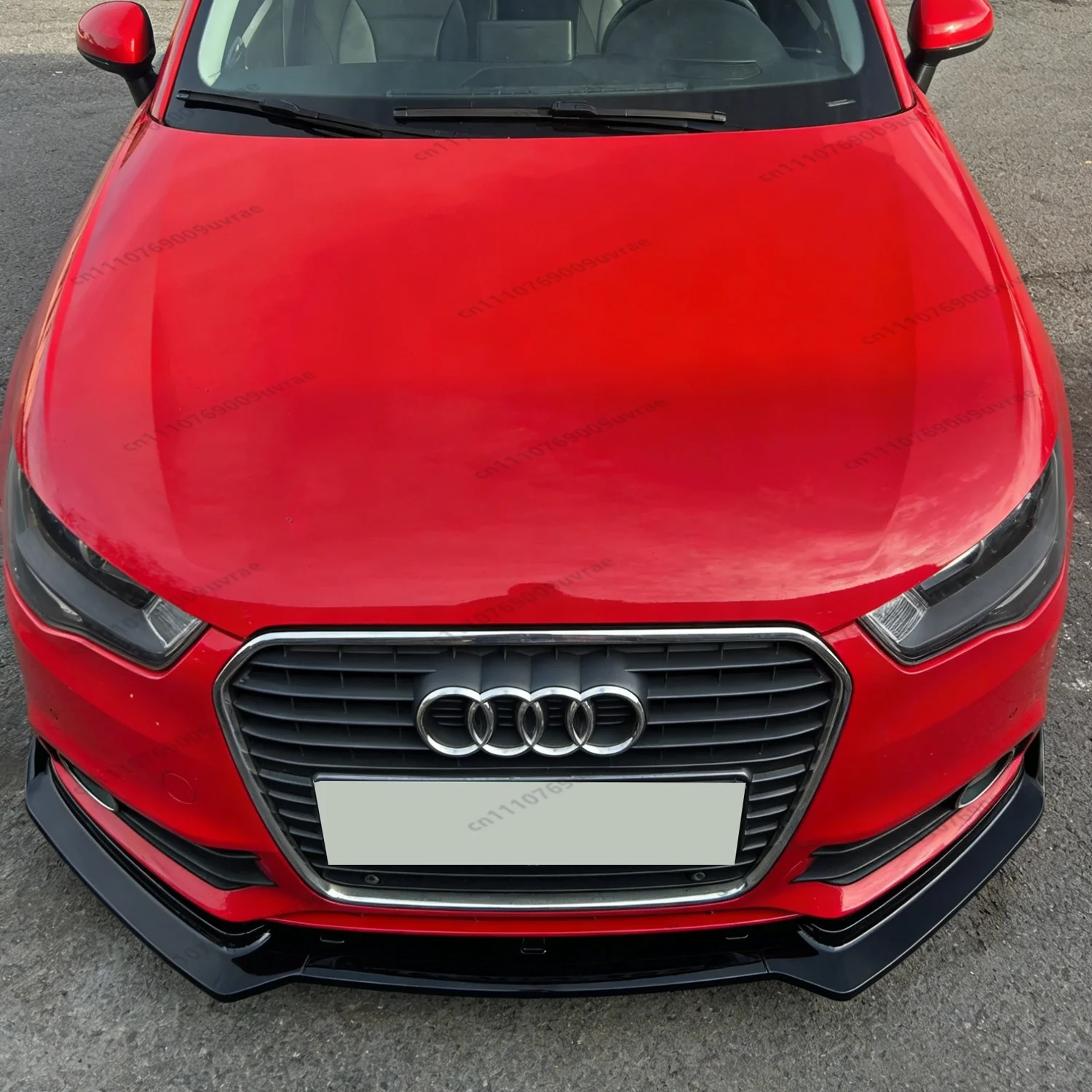 Front Bumper Lip Spoiler Splitter Diffuser Cover Guard For Audi A1 8X Ego 3-Door 2010-2014 Pre-Facelift Bodykits Tuning - view 3