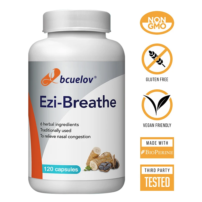 Respiratory Health Supplement - Helps To Thin and Clear Mucus That Blocks The Airways, Relieve Respiratory Infections, Swelling