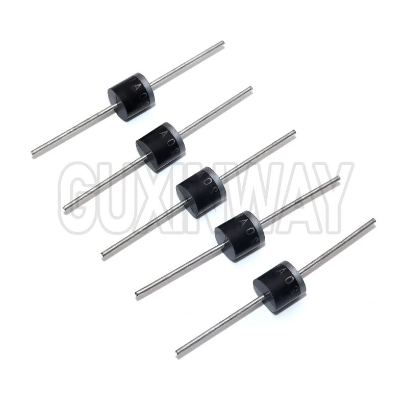 20ชิ้น6A10 10A10 20A10วงจรเรียงกระแสไดโอด6A 10A 20A 1000โวลต์R-6