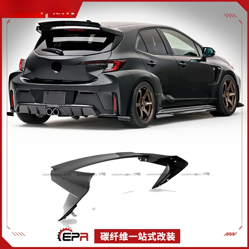 

SAAR For Toyota GR Corolla - Carbon Fiber VAIRS Style Spoiler Wing (Modification Parts)