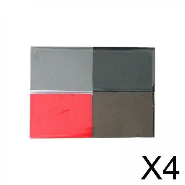 

4 шт. миниатюрных книг для кукольного домика 1:12, для декора, DIY-модели, ручная работа, черные