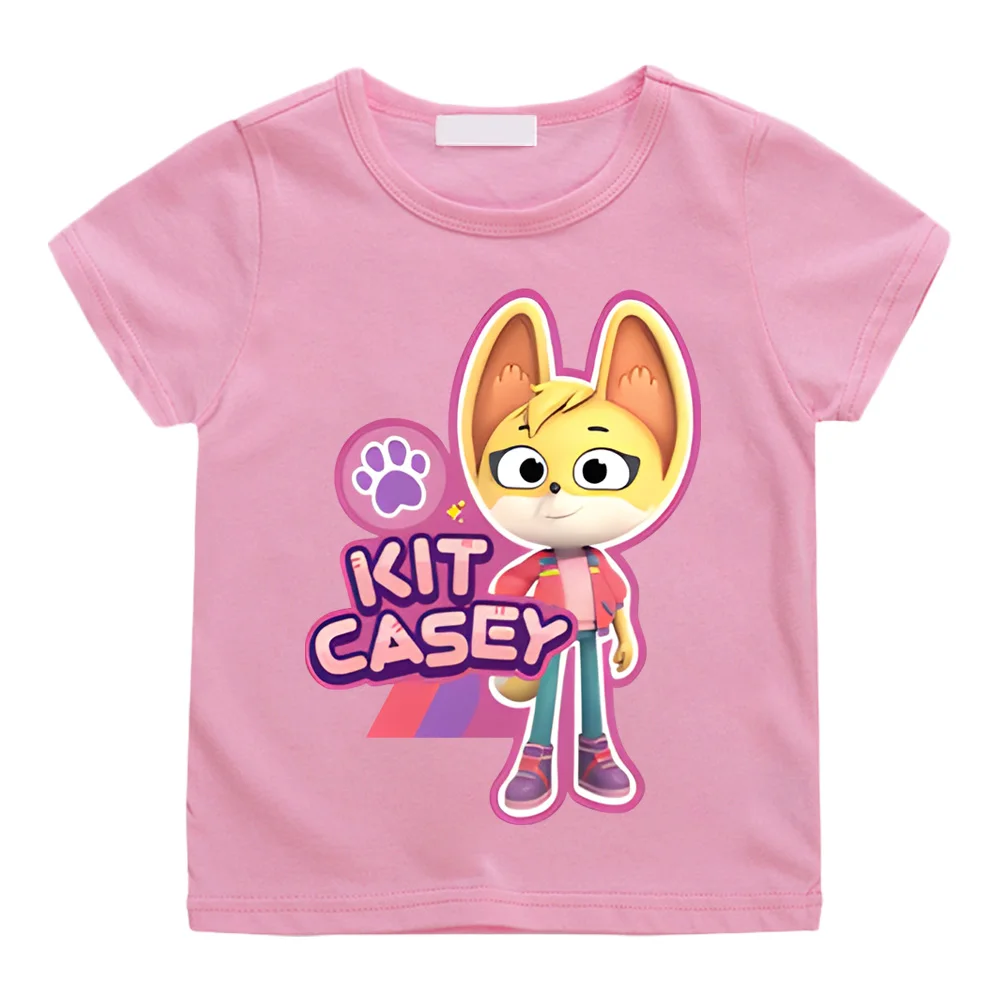 The Creature Cases KIT CASEY YOUTH TEE 2026NEW Cotton Round Neck Cartoon Boys/girls T Shirt Cartoon Print Cute Manga Tee-shirt