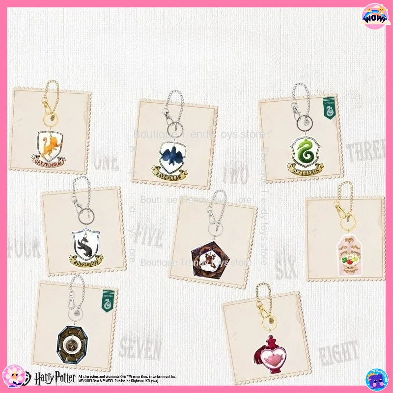 قلادة صندوق أعمى متأرجح من الأكريليك من مينيسو هاري بوتر - سلسلة مفاتيح إبداعية كرتونية أصلية