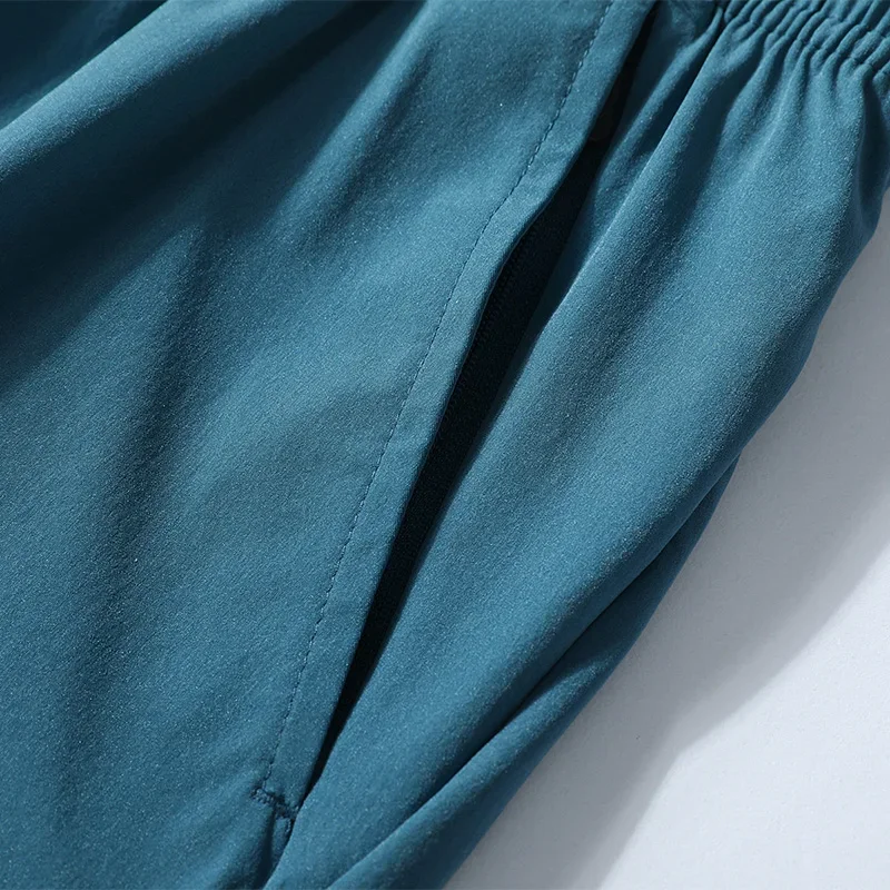 Pantalones cortos para correr, ropa deportiva de verano para gimnasio, pantalones cortos para correr deportes al aire libre, pantalones transpirables de secado rápido para hombre, ropa masculina