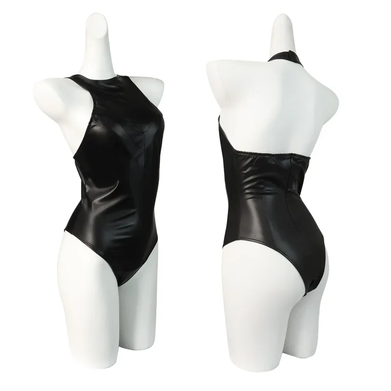 Gioco Atomic Heart Twins Costume Cosplay Balerina Twins Robot Doll sinistra destra Cosplay tuta Zentai Suit tuta giacca parrucca