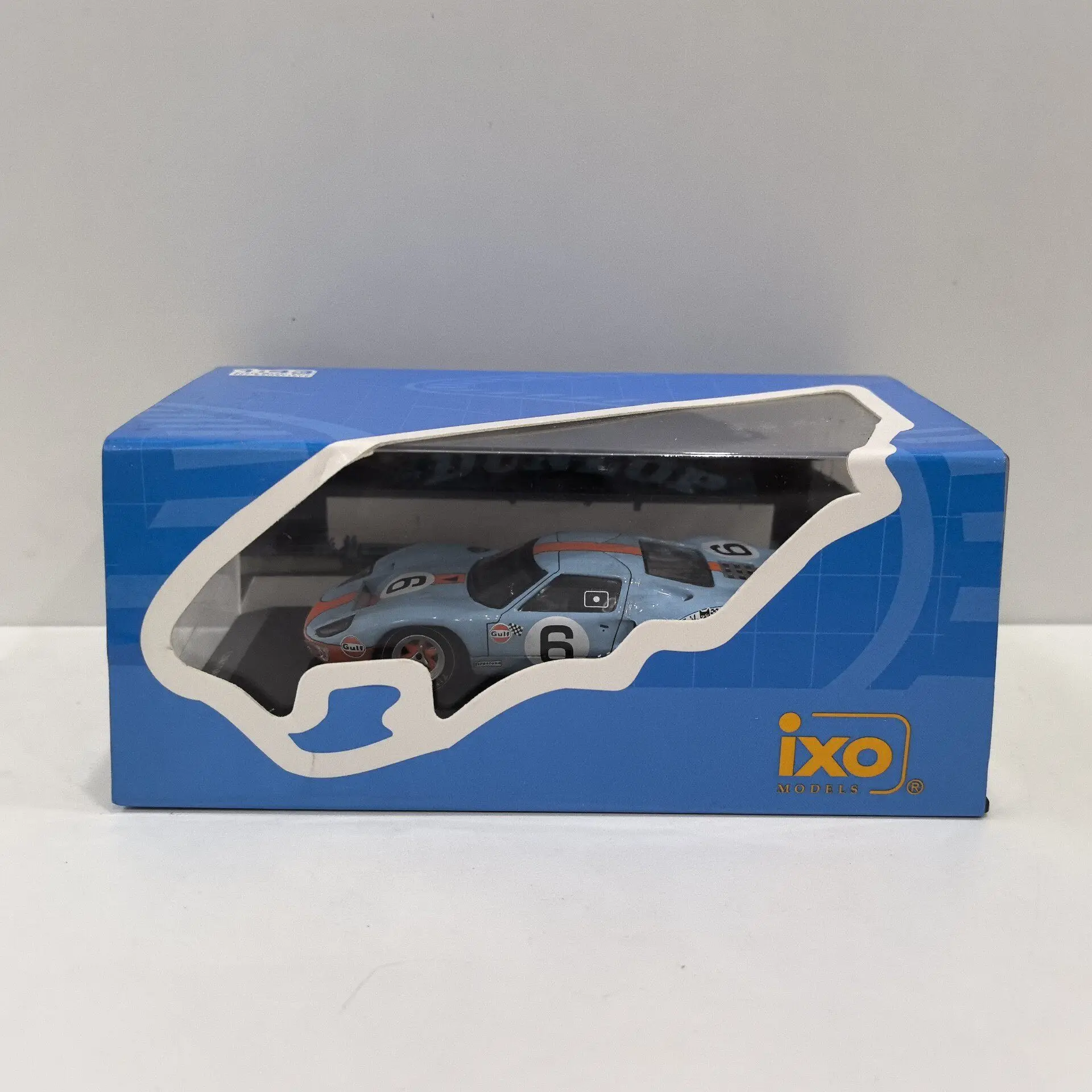 Defects in The Paint Surface of The Front Cover Diecast IXO 1/43 Scale FORD GT40 LeMans 1969 #6 2Z Alloy Car Model