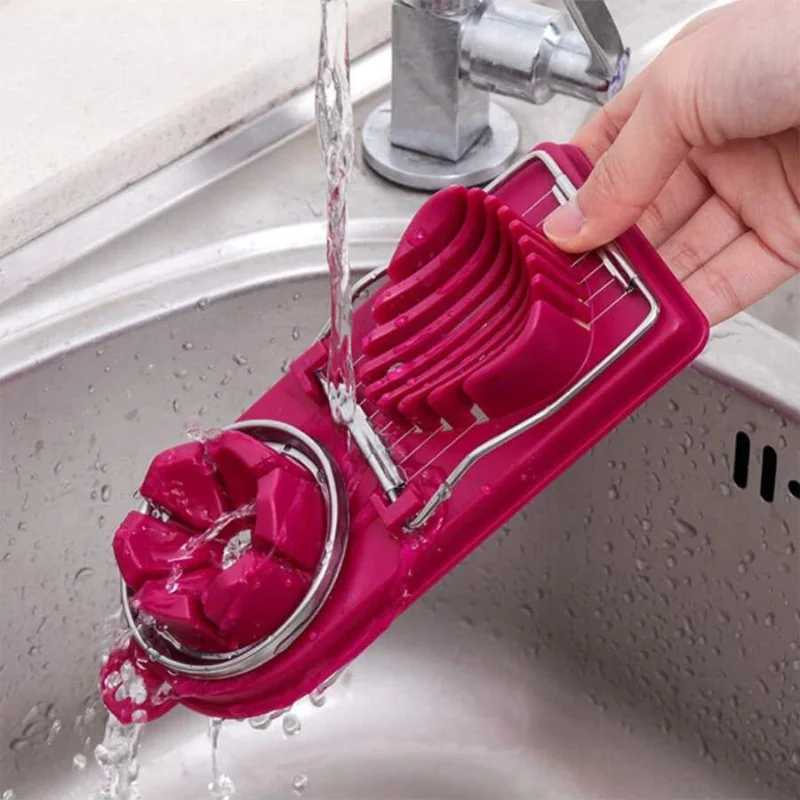 1Piece 2 In 1 Egg Cutter Multi - Kitchen Gadgets Wirecutter ulasan dan harga