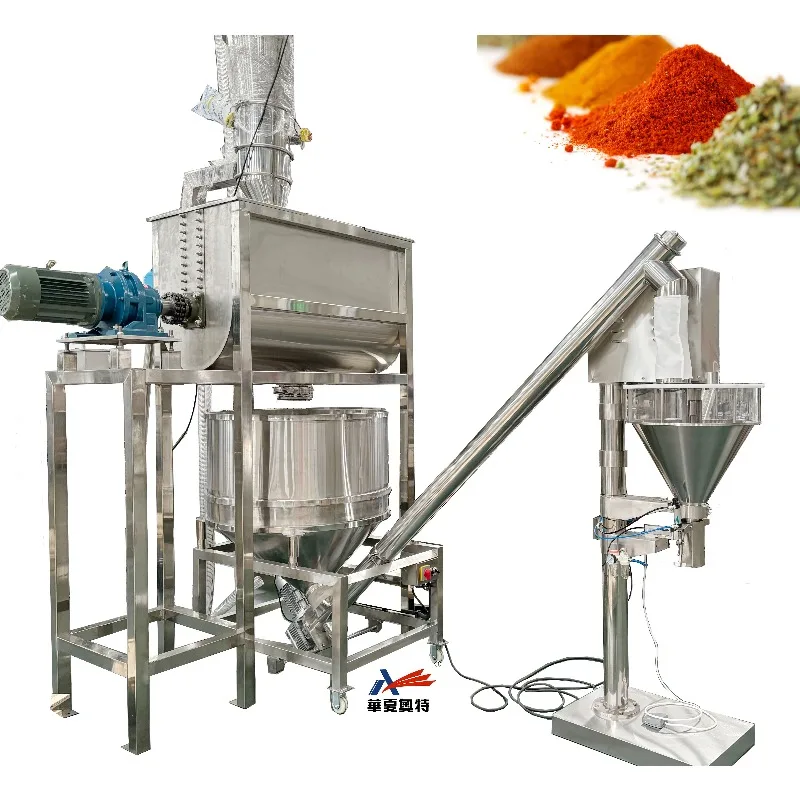 FOODLINE Customized 5-5 kg Automatic Auger Filler Whey Powder Vitamin Smoothie Nutrition Protein Milk Powder Filling Machine