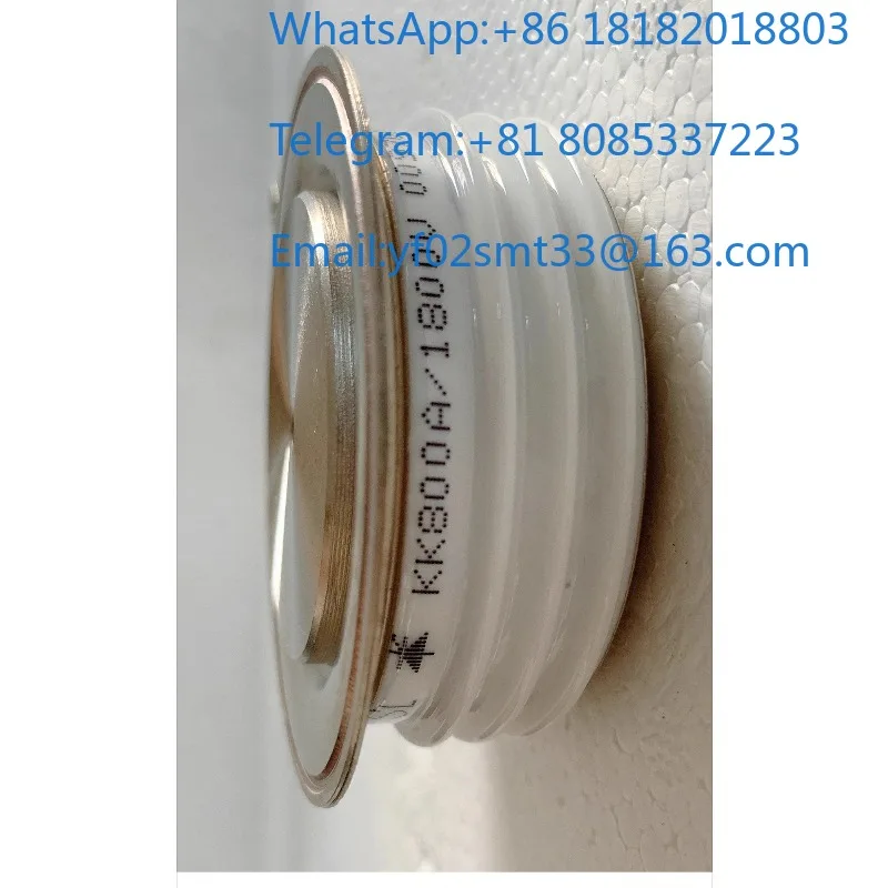 KK800A Fast Thyristor 1600V 1800V 68mm*26mm Convex Type Rectifier Electronic Component