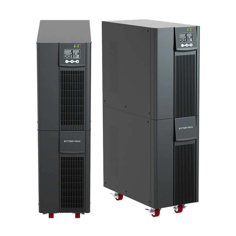 

10KVA/10KW 192VDC single phase uninterruptible power supply 110VAC-300VAC online ups with Batteries