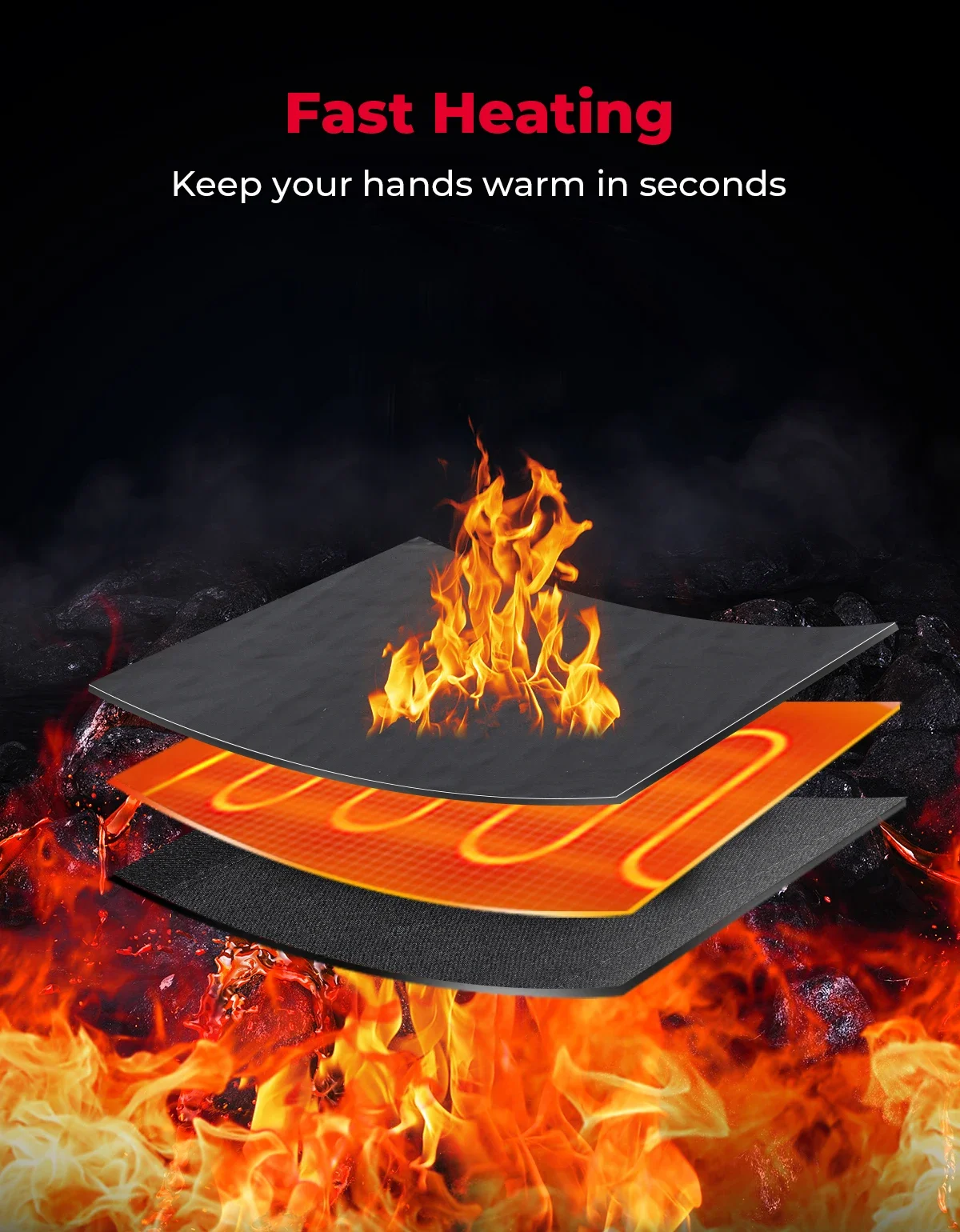 12 فولت دراجة نارية ساخنة قبضة منصات مقاوم للماء 5 والعتاد دفئا تسخين كهربائي غطاء مقبض مكافحة الاهتزاز المضادة للانزلاق مجموعات التدفئة السريعة #4