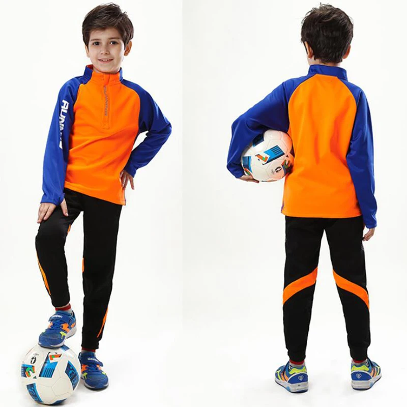 Men GYM Suit Fitness Football Basketball Running Hiking Skiing Autumn Sets Male Workout Exercise Sport Pant+Shirt tracksuit 201