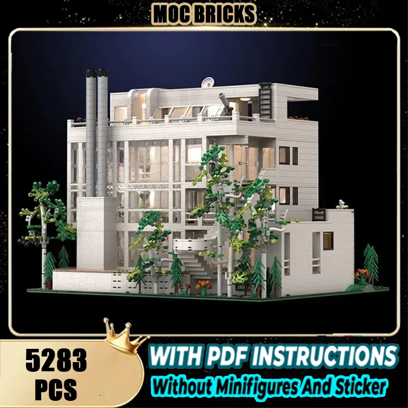 

Модель City Street View Moc Building Bricks Douglas House Technology Модульные блоки Подарки Рождественские игрушки Наборы «сделай сам» Сборка