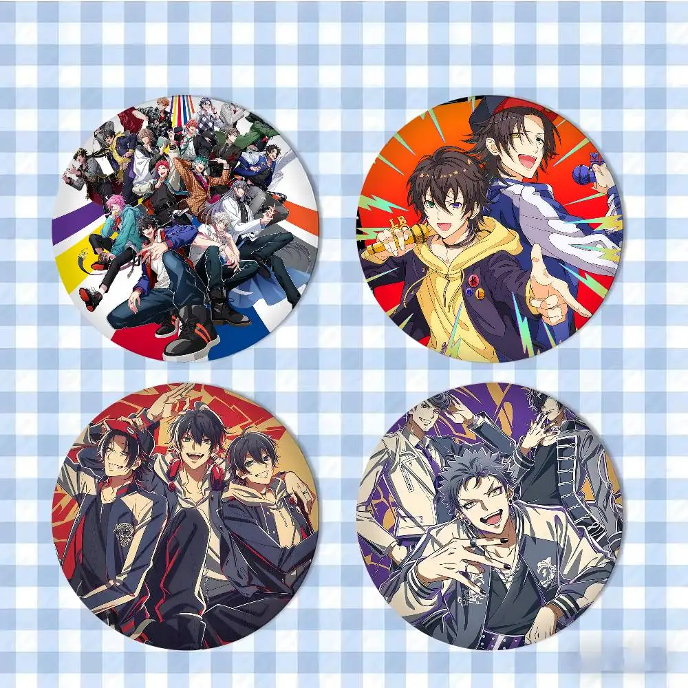 Music Game Hypnosis Mic Division Creative Funny Button Pins Brooches Badges For Clothes Backpacks Nice Gifts For Kids Friends