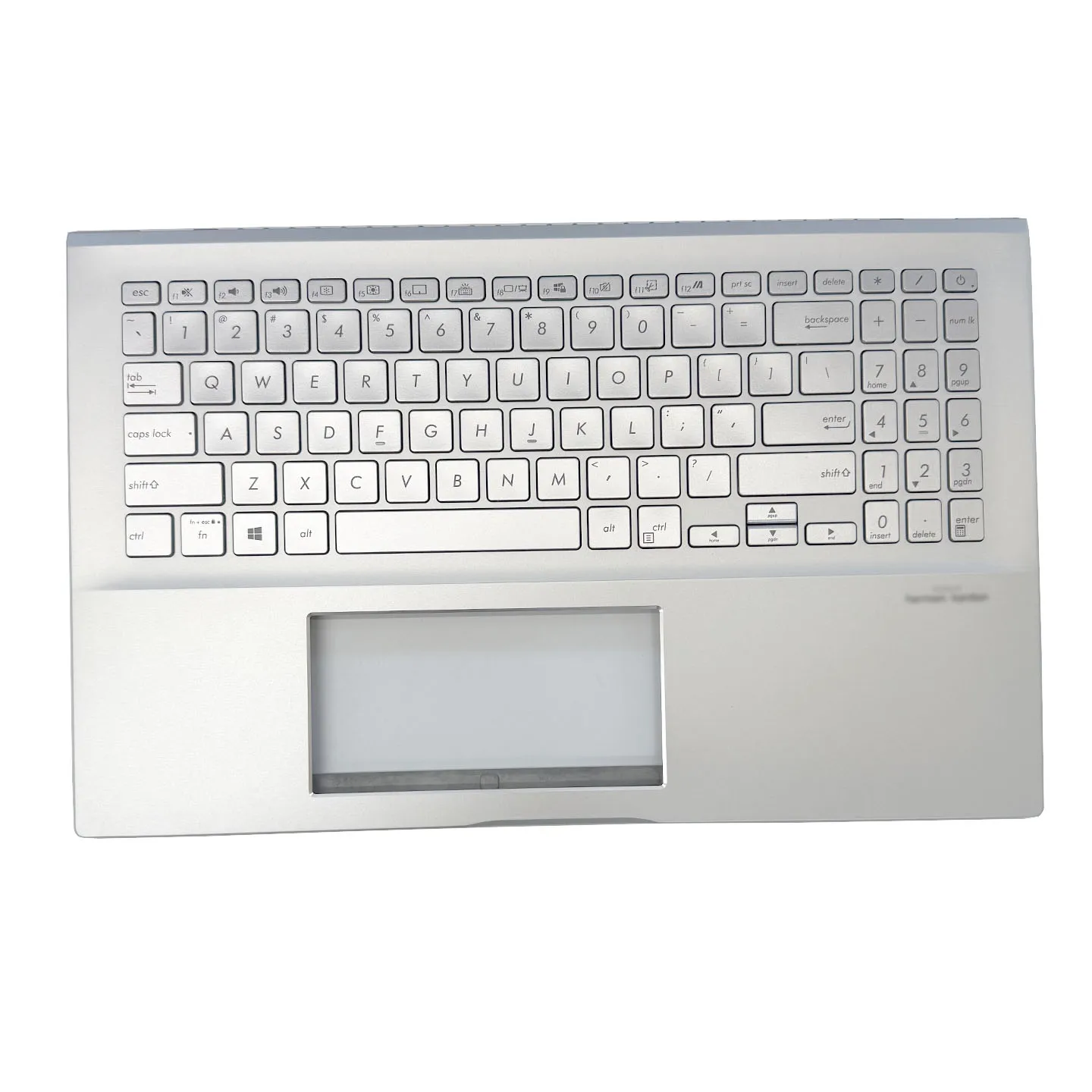 Immagine 3: Per Vivobook 15S X531F S5500F S532F X532Fa X532Fl: Tastiera per Laptop, Scocca C, Poggiapolsi, Telaio e Accessori