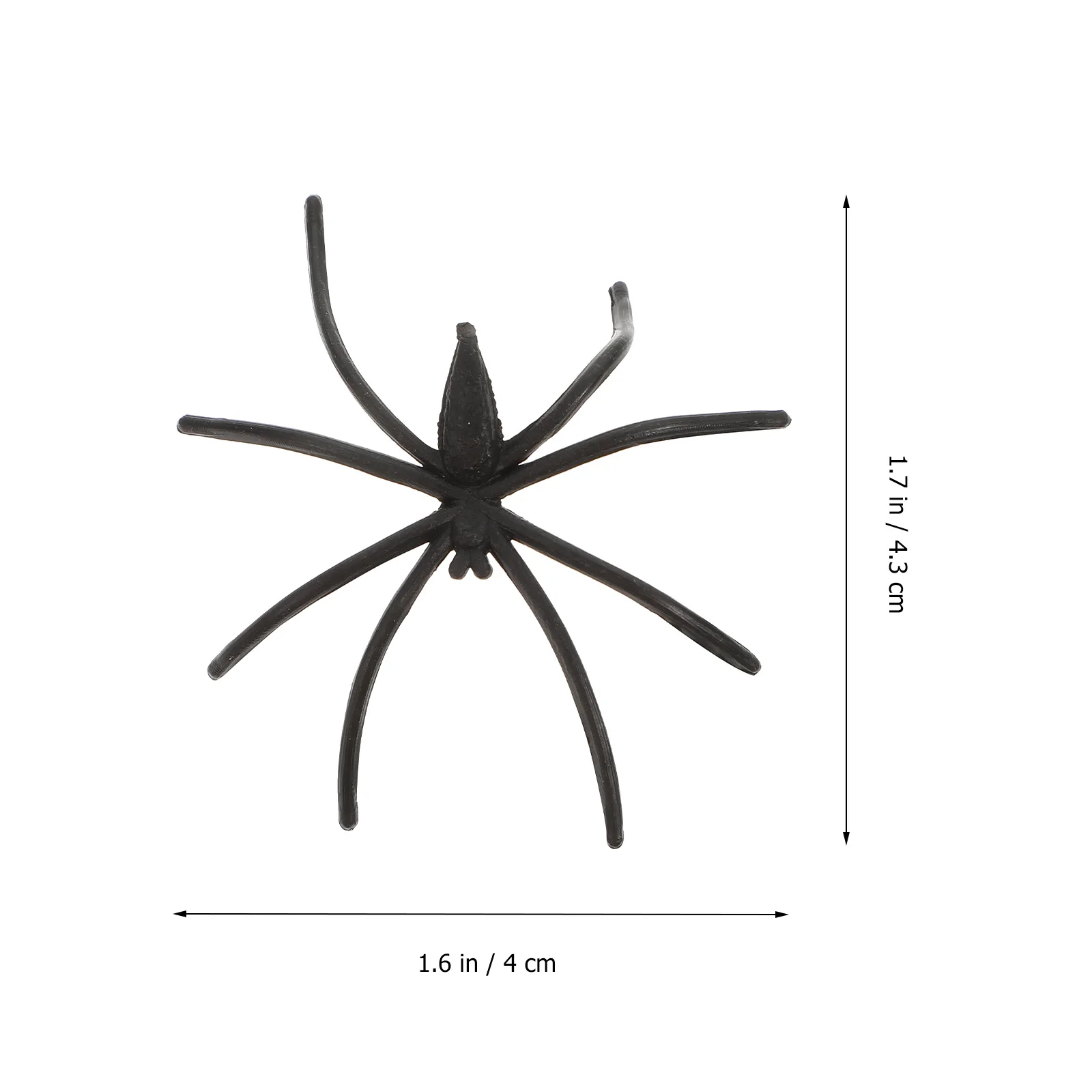 

100pcs Set Halloween Themed Plastic Glow Rings Adornment Cosplay Plastic Ring Adornment. Spider Ring Decor Party
