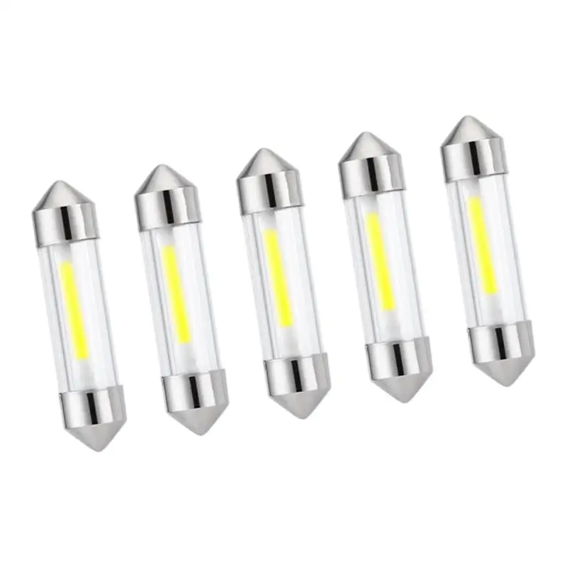 31BC 12V LED Interior Reading Light Bulb Festoon Lamp Map Light Pack of 5 for Cars