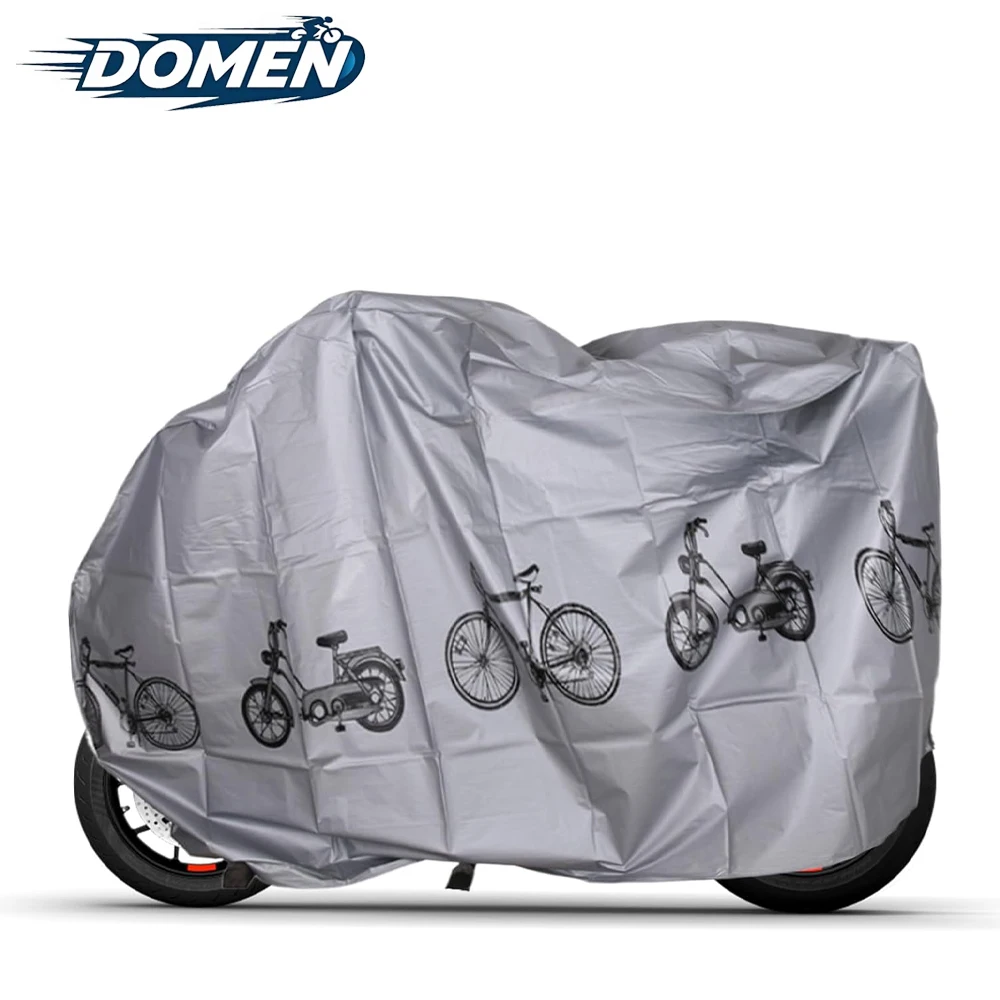 

DOMEN Waterproof Bike Cover Sun Protection Outdoor Bicycle Cover Multifunctional Electric Vehicle Cover for Bicycle Prevent Rain