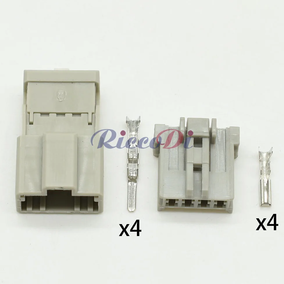 1 Set Sumitomo HD Type 4 Pin Way Male Female Unsealed Car Auto