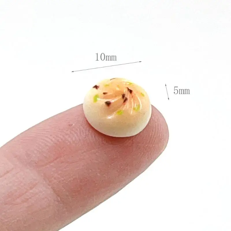 1/12 スケール 3Pc ミニチュア蒸し器バスケット、パン & 揚げ餃子ロースト小麦ドールハウスキッチン装飾おもちゃ