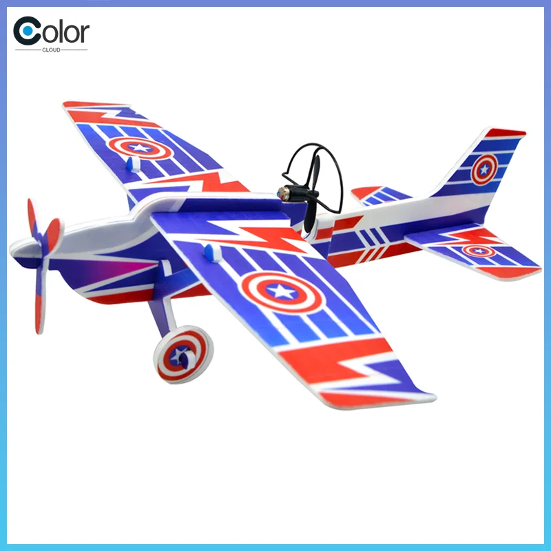 

948 Cessna Electric Foam Hand Throw Glider Aircraft Rechargeable Outdoor Flying Model For Aviation Enthusiast Hobby