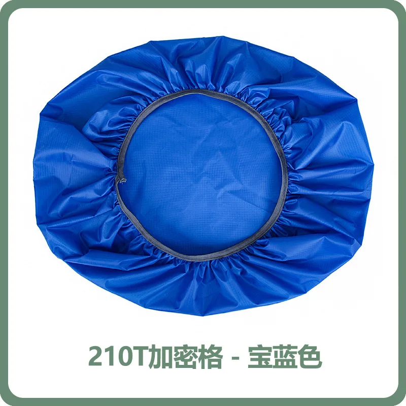 10-70L Backpack Cover Waterproof Reflective Backpack Covers When Rain Protection Bag Covers Red Blue for Bike Night Travel