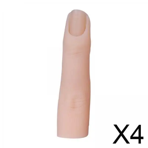 

Модель пальца для отработки навыков нейл-арта, силиконовый гибкий палец-маникюрный манекен для рукоделия и DIY-проектов