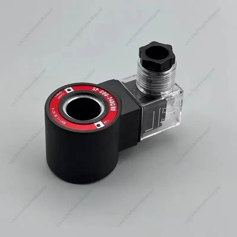 for Solenoid Valve Coil Sp-Cou-24dc/80 12dc Replacement 18mm ID 39mm Height High Performance Electromagnetic Actuator