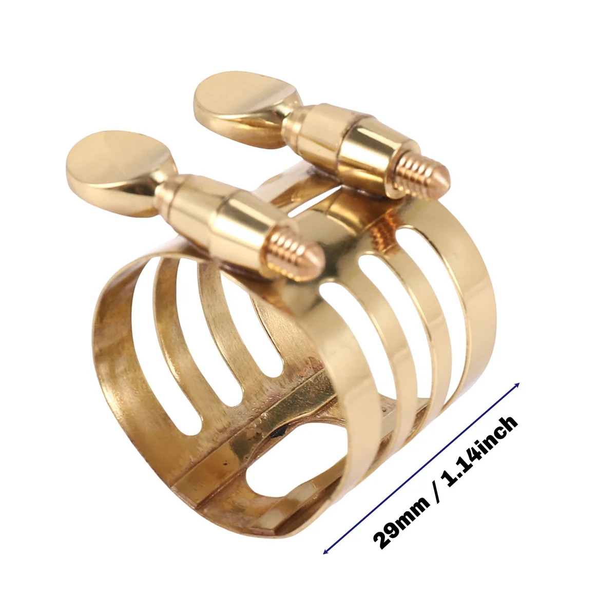 M20K Ishimori Alto Saxophone Bakelite Mouthpiece Clamp Reed Clip Musical Instrument Accessories