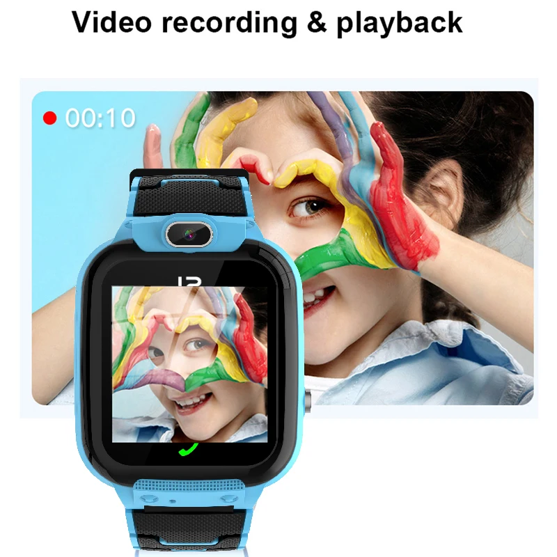 KGG 16 Games Smart Watch Children Music Video Player Kids Smartwatch Recording Alarm Clock for Boys Girls Birthday Gifts