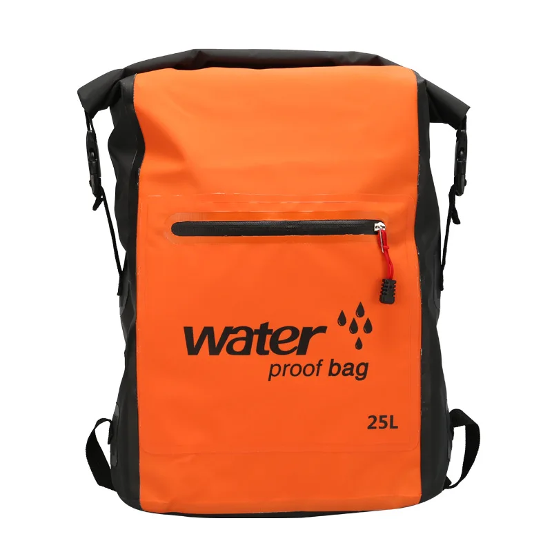 25L River Trekking Waterproof Dry 500D PVC Backpack Outdoor Rafting Sports Duffel Camping Equipment Drybag Hermetic Beach Bag