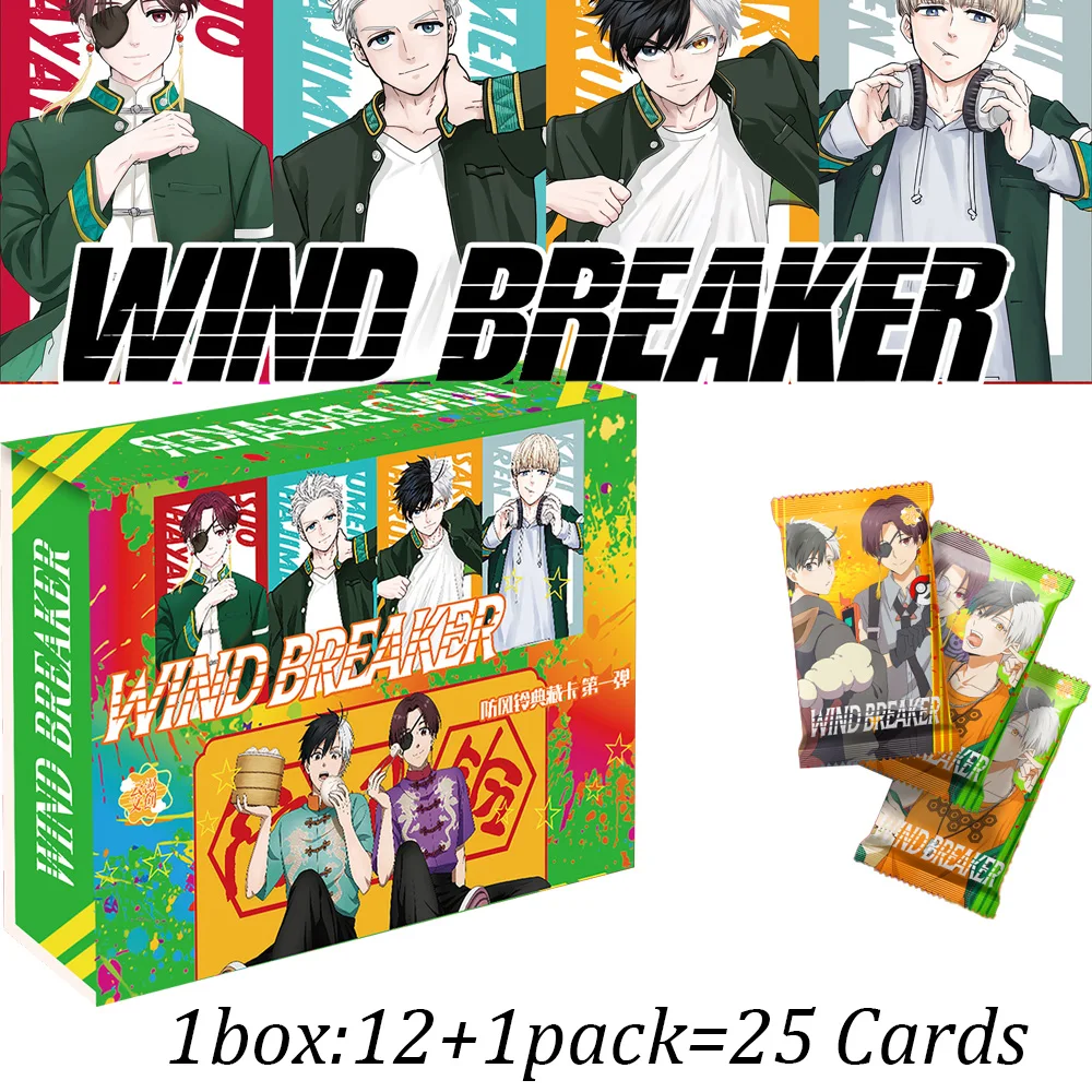 New WIND BREAKER Card Japanese Anime Haruka Sakura Hayato Suou Rare collect Card Girl Party Bikini Feast Booster Box Gift