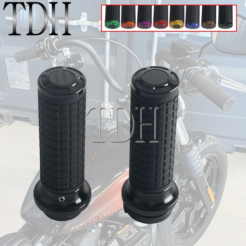 Throttle Handle Grip For Harley Softail Convertible Deluxe Fat Boy FXDR Heritage Classic Slim Sport Glide Standard Street Bob