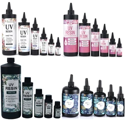 High Transparency Fast Drying UV Epoxy Resin Glue For DIY Jewelry Crystal Making Ultraviolet Irradiation High Hardness UV Glue