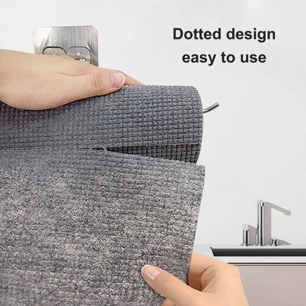 

20 шт./рулон многоразовые чистящие салфетки, впитывающие полотенца, бытовые кухонные антипригарные тряпки для масляной посуды, чистящие салфетки, полотенца для чистки дома