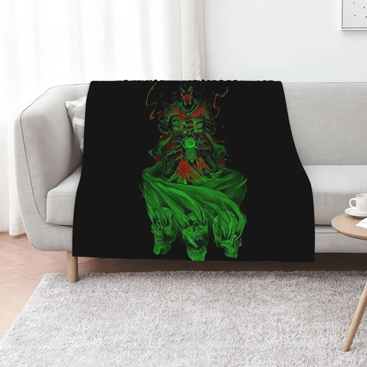

Mortal Kombat Powerfull Ermac Throw Blanket Multi-Purpose Softest Soft Beds warm for winter Blankets