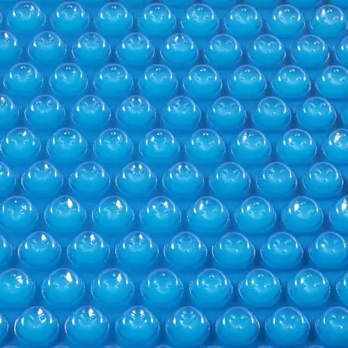 20x40ft Solar Pool Cover 12mil Rectangle Blue | Heats Retaining / Cuts 95% Evaporation / 12mil PE Resists Tears /