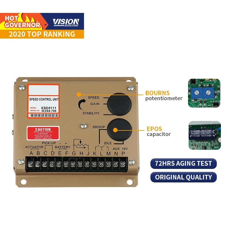 

Automatic Speed Governor ESD5111 for Diesel Generator