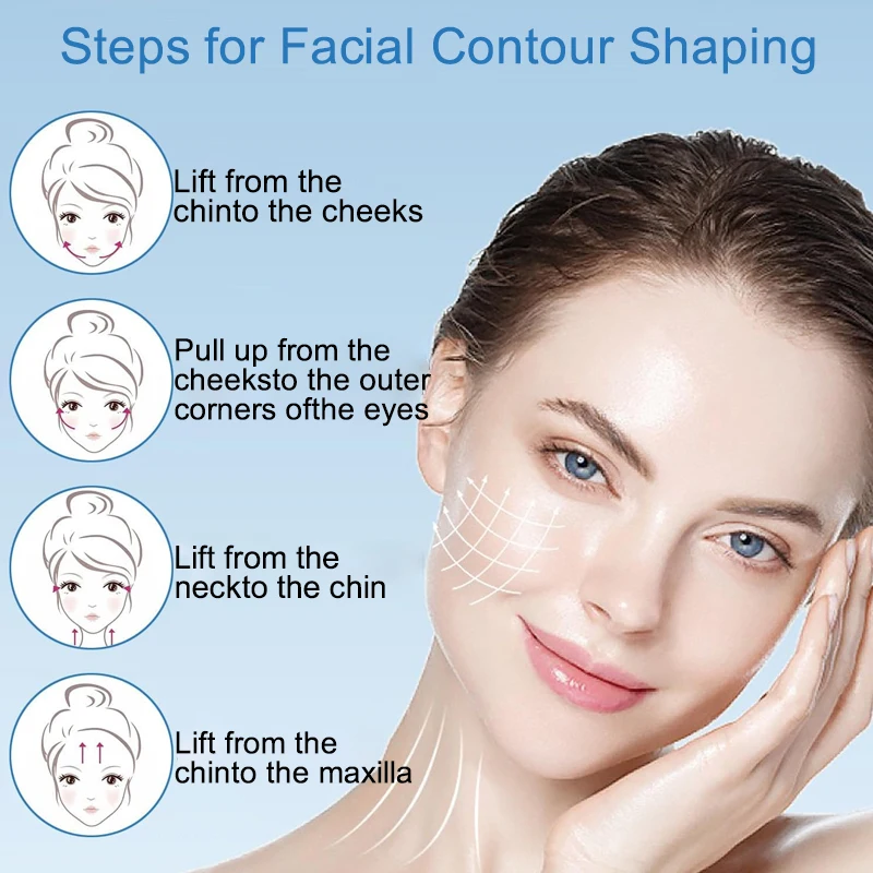 เครื่องนวดหน้าและลำคอหลายสี ช่วยลดเลือนริ้วรอย ยกกระชับผิว พร้อมการบำบัดด้วยแสงสีแดง ดูแลผิวด้วยไมโครเคอร์เรนท์ EMS