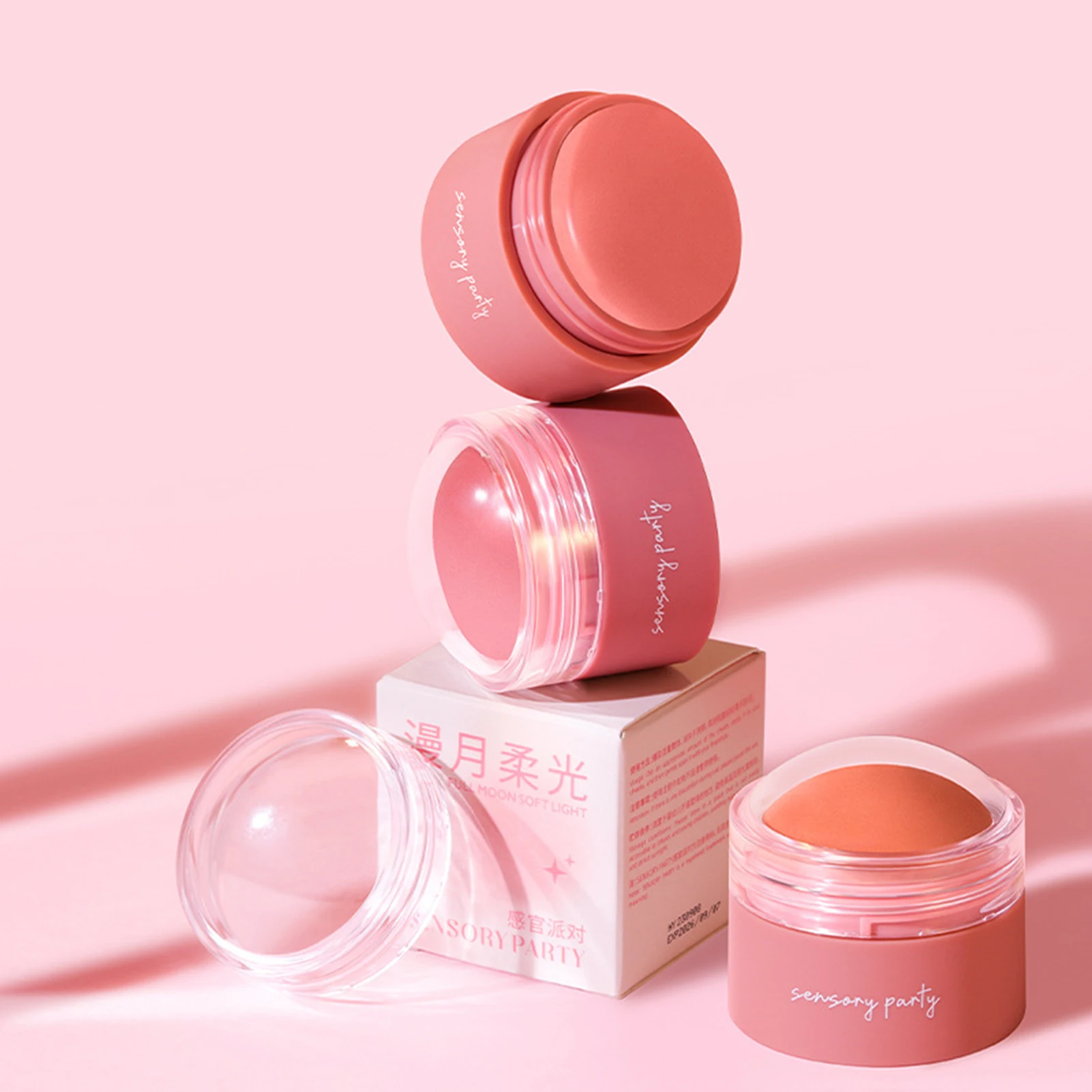 Vrouw De Hele Dag Gezicht Blush Natuurlijke Afwerking Wreedheid-Vrije Poeder Blos Voor Vrouwen Meisjes Studenten Cosmetica