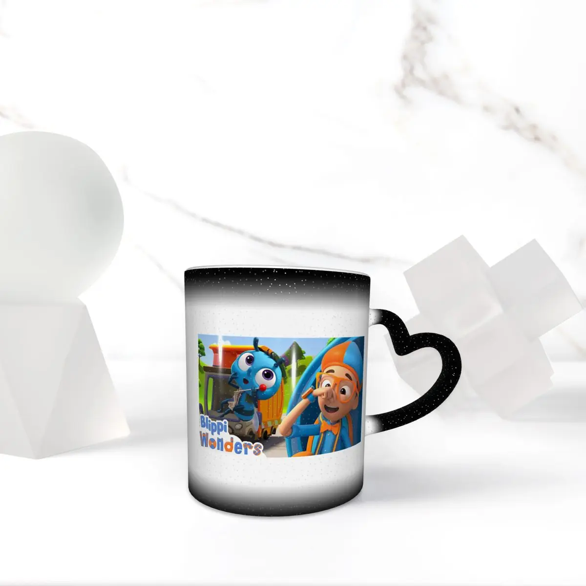 

Забавная керамическая кружка с мультяшным персонажем Блиппи для учителей английского языка, кофейная чашка, чайная кружка, кружка для молока, посуда для напитков, подарки для женщин и мужчин
