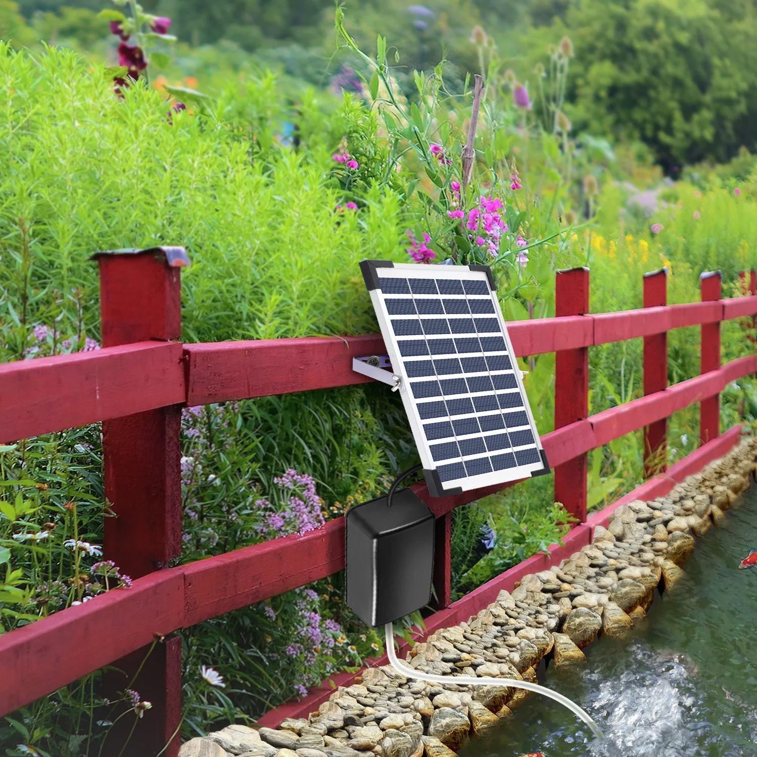 Outdoor Oxygen Aerator Aeration Silent Adjustable Aquarium Accessories Mini 10v 5w Air Pump