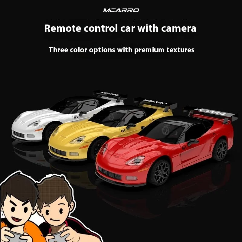 

Радиоуправляемый автомобиль FPV, масштаб 1:43, с камерой Wi-Fi, управление через приложение, удаленная гоночная модель, модный игрушечный спортивный автомобиль для мальчиков для мобильного телефона