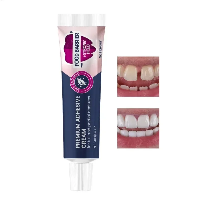 2026 Upgraded Denture Adhesive Glue Thermoplastic Silicone Cushion Reline Kit Comfort Fit Stable Hold Teeth Care Supplies