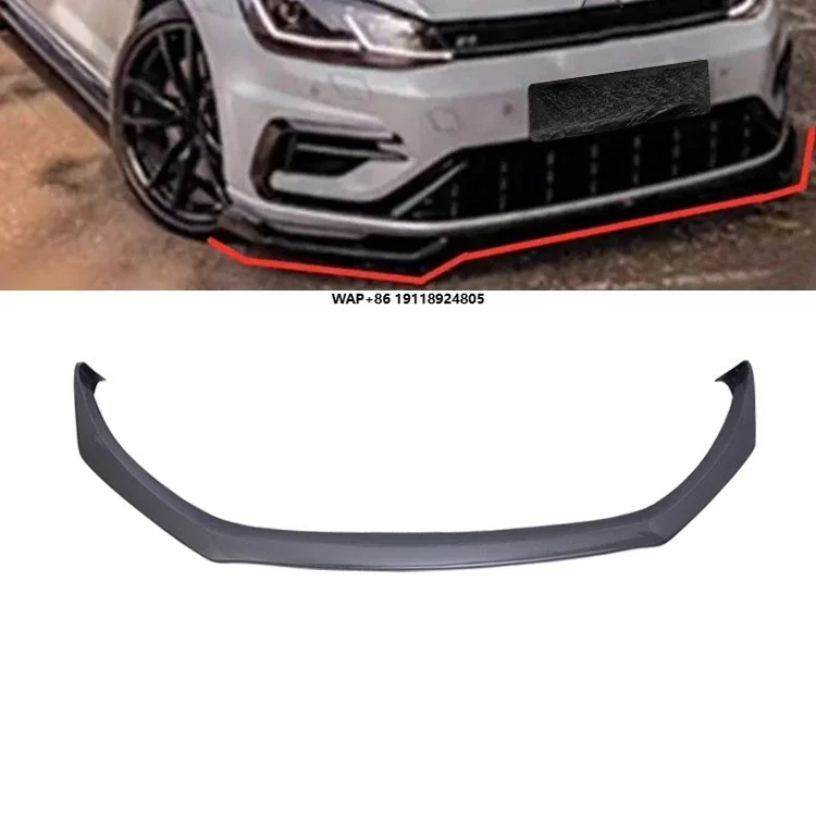 

For vw Golf 7 7.5 Front Bumper Front Shovel for Golf MK7 Gti Front Lip Small Surround