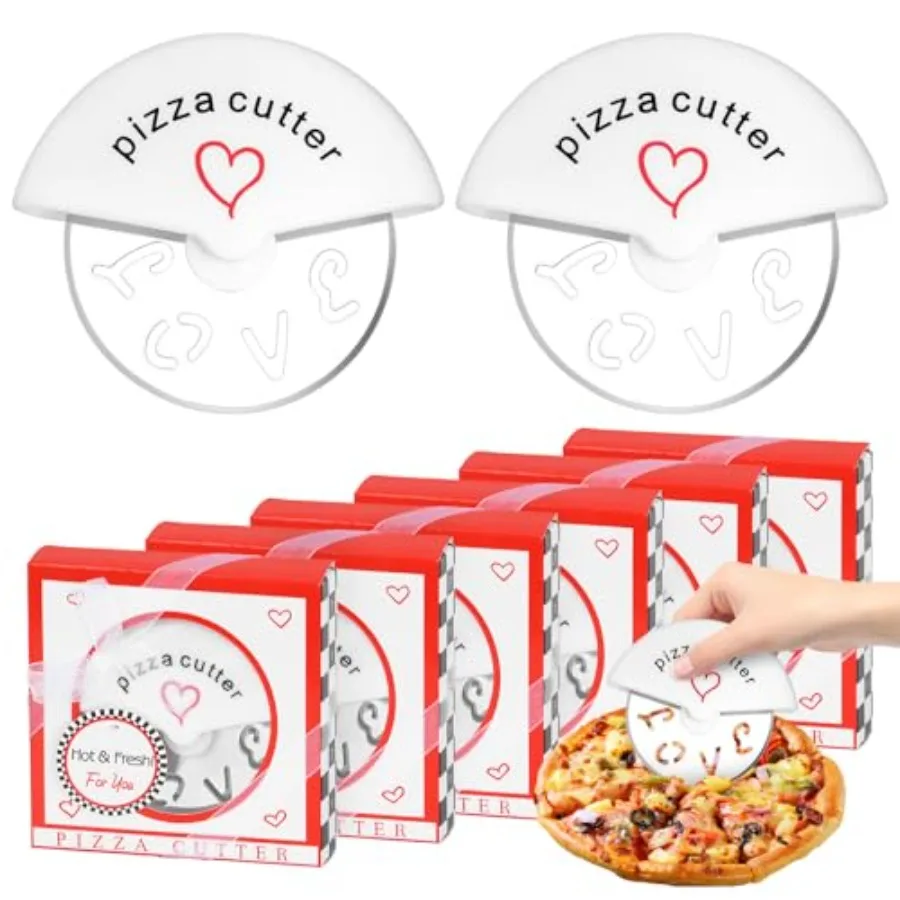 

Набор из 30 мини-ножей для пиццы из нержавеющей стали в красной подарочной коробке – сувениры для гостей на свадьбу, вечеринку, бэби-шауэр