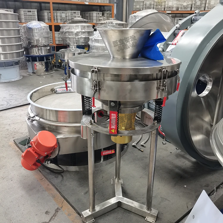 Stainless Steel Vibrating Screening Sifter with Mesh for Whey Casein Curd Filtration Laboratory Separation Tool