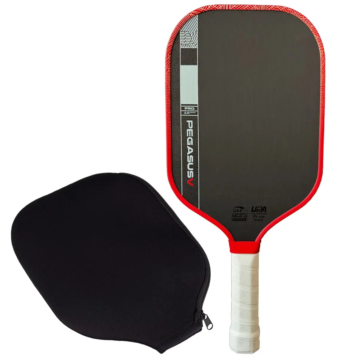 PROV Pickleball-Schläger aus Kohlefaser 5. Generation Kinetischer Rahmen, Energiespeicherung, Hocheffiziente Kraftübertragung, Stabile Stoßdämpfung – Detail 6