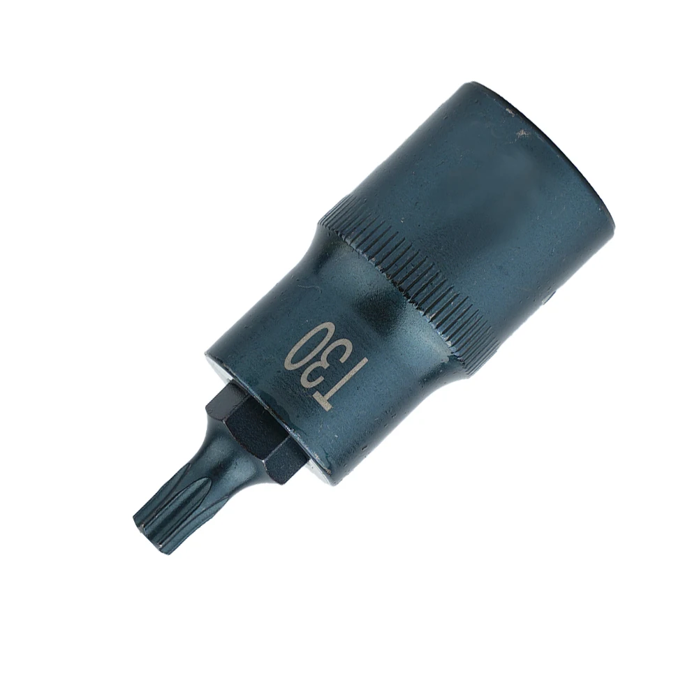 1/2 Inch Torx Screwdriver Bit Screwdriver Drive Socket T40 T45 T50 T55 T60 T70 Screwdriver Bit Tool For Ratchet Wrenches